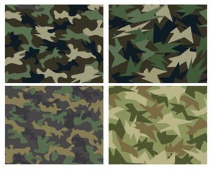 camouflage military textured background vector design