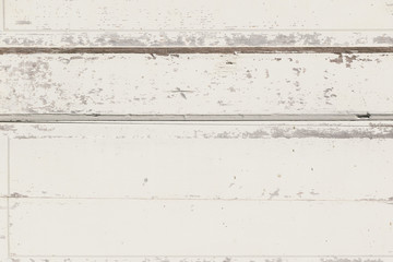 Old white wood planks background texture