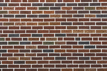 Vintage red brick wall background texture