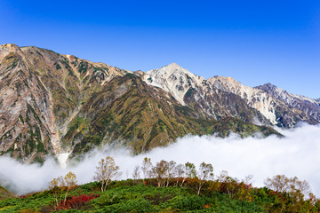 【長野県】秋の白馬三山　八方尾根	