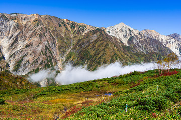 【長野県】秋の白馬三山　八方尾根	