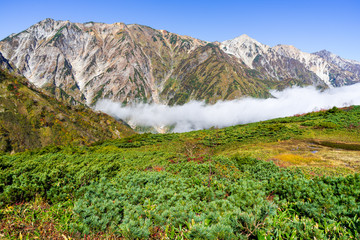 【長野県】秋の白馬三山　八方尾根	