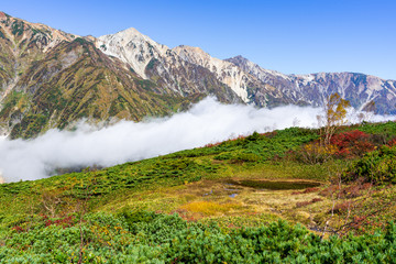 【長野県】秋の白馬三山　八方尾根	