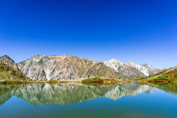 【長野県】秋の白馬三山と八方池　八方尾根