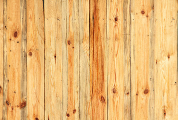 texture of yellow wooden boards for background