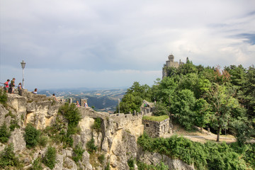 San Marino - mountains view