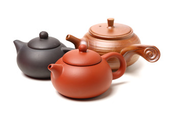 teapot on a white background