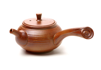 teapot on a white background