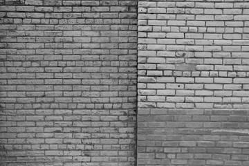 old brick wall background with copy space for text or images