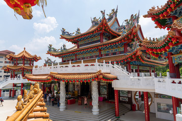 Fototapeta premium クアラルンプールの天后宮のイメージ