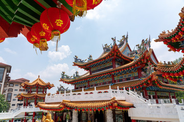 クアラルンプールの天后宮の風景