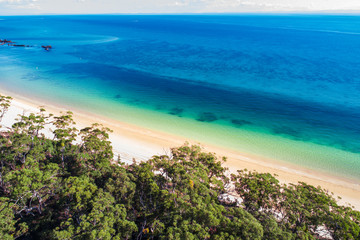 Tangalooma Shipwrecks off Moreton island, Queensland Australia