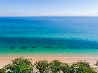 Obraz premium Tangalooma Shipwrecks off Moreton island, Queensland Australia