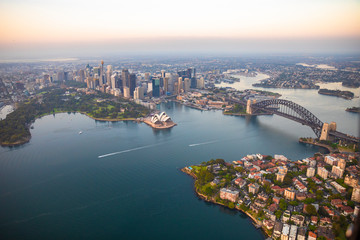 Fototapeta premium Sydney city scape central business district 