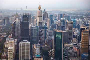 Fototapeta na wymiar Sydney city scape central business district 