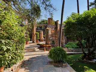 entrance to the garden