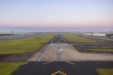 Sydney airport runway
