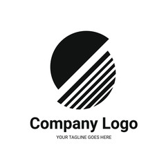abstract shape logomark. logo for business and company. logo template 
