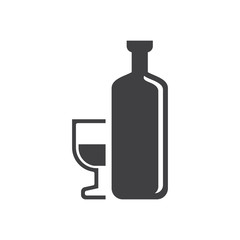 bottle icon, drink icon, 