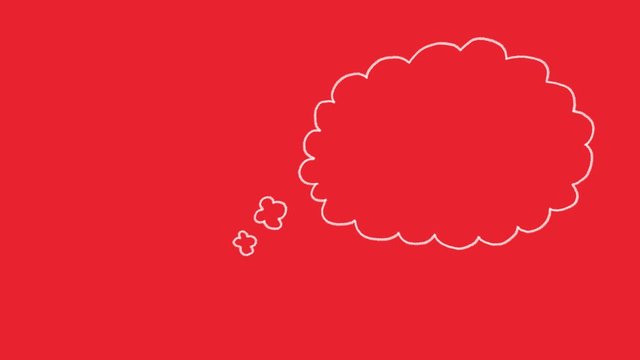 Gedankenblase Animationen 
