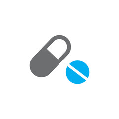 pill icon, capsule icon, tablet icon