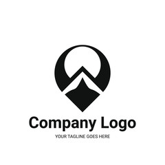 abstract shape logomark. logo for business and company. logo template