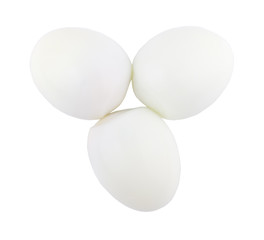  egg isolated on white background