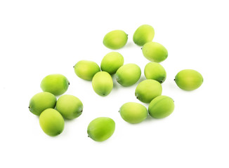 lotus seed or the bitter sprout inside a lotus seed