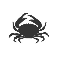 crab icon vector illustration for graphic design and websites