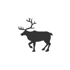 deer icon vector illustration for graphic design and websites