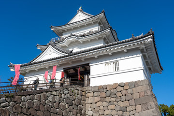 小田原城の天守の外観
