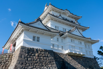 Fototapeta premium 小田原城の天守の外観 