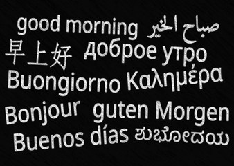 70 Good day or good morning in different languages