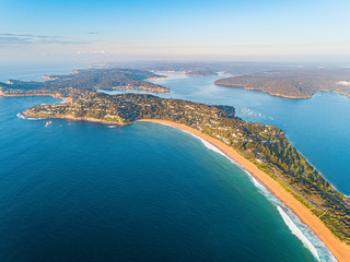 Palm Beach, Sydney by helicopter aerial