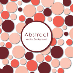 Abstract round vector background 31