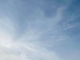 blue sky with clouds