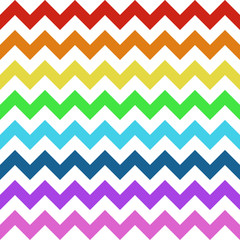 Abstract colorful geometric zigzag texture. Vector illustration.