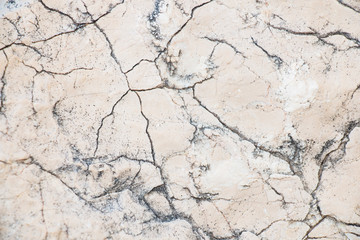 marble stone in cracks