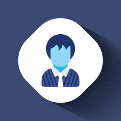 Business man icon symbol vector