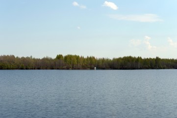 Sheksna River. Vologda Oblast. Russia