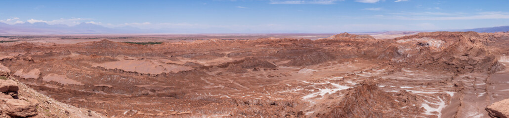 Valle de la Luna near San pedro de Atacama in Chile.