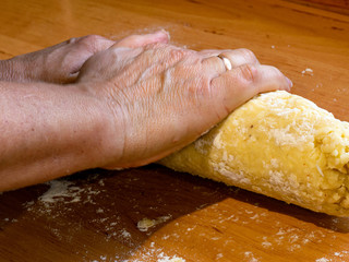 baking oatmeal cookies, toasted oatmeal in a bowl,.