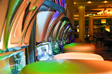 Casino on cruise ship liner - Kasino auf Kreuzfahrtschiff