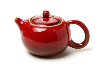 teapot on a white background