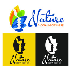logo healthy and beauty business
