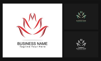  lotus vector care logo image