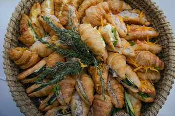 croissants with fillings