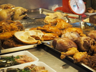 台湾の市場の風景