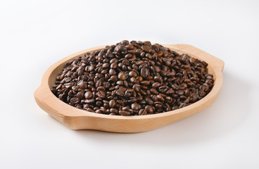 Roasted coffee beans