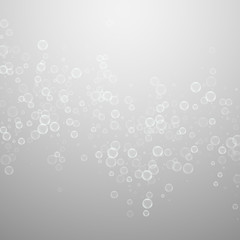 Soap bubbles abstract background. Blowing bubbles 